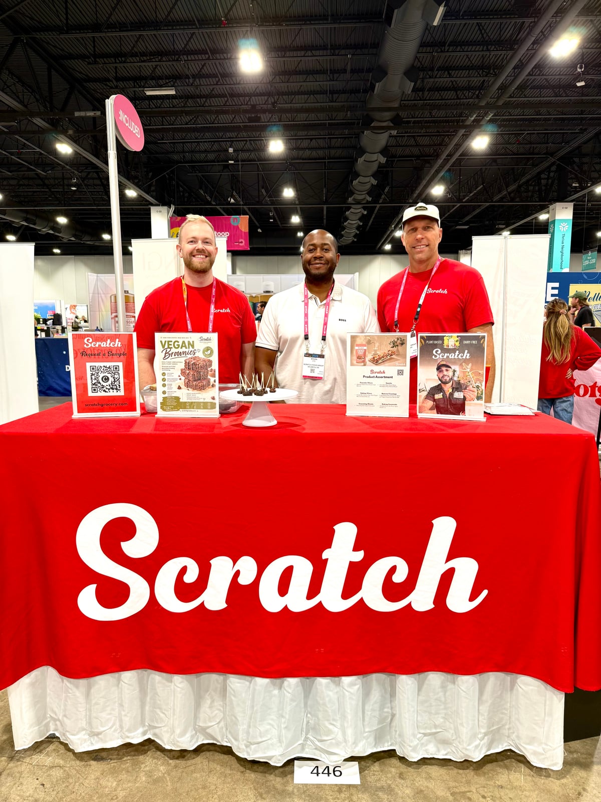 Scratch Food Group team at the Scratch booth at Newtopia Now 2026